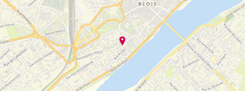 Plan de Le Saint Nicolas, 31 Rue des 3 Marchands, 41000 Blois