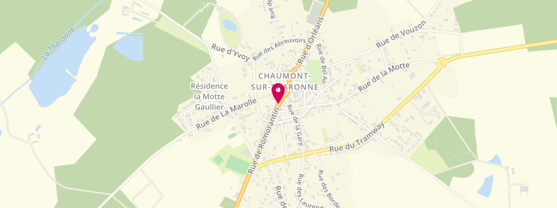 Plan de Il était Une Fois, 3 Rue de Romorantin, 41600 Chaumont-sur-Tharonne
