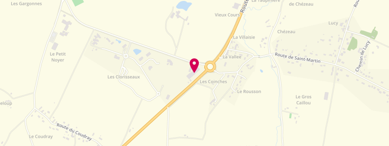 Plan de Le Diabolo, 200 Route de Bourges, 45500 Poilly-lez-Gien