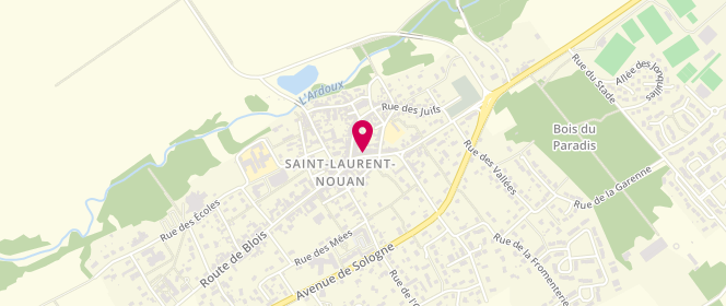 Plan de La Civette, 3 Route d'Orléans, 41220 Saint-Laurent-Nouan