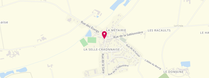 Plan de Aubonendroit, 8 place Jean Bruchet, 53800 La Selle-Craonnaise
