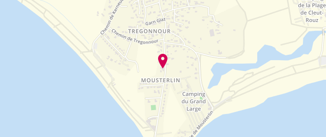 Plan de SCI de l'Estran, 94 Route de la Pointe de Mousterlin, 29170 Fouesnant