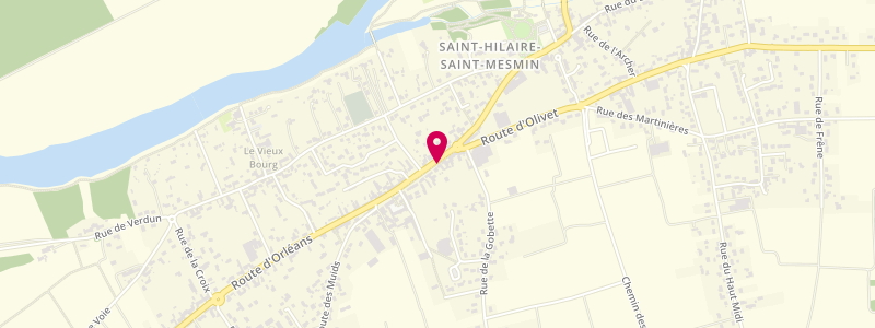 Plan de Bar du Mail, 881 Route d'Orléans, 45160 Saint-Hilaire-Saint-Mesmin