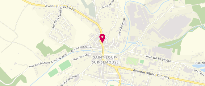 Plan de Tabac de l'Eglise, 16 place de l'Église, 70800 Saint-Loup-sur-Semouse