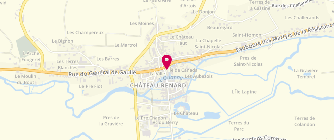 Plan de Le Royal, 109 Place de la Republique, 45220 Château-Renard