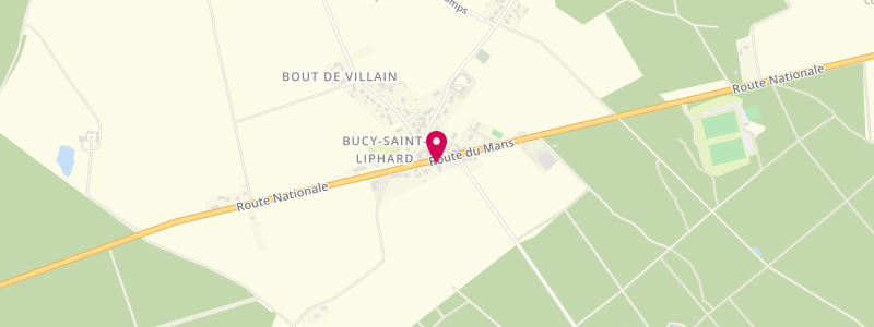 Plan de Au Rendez-Vous des Chasseurs, 1241 Route du Mans, 45140 Bucy-Saint-Liphard