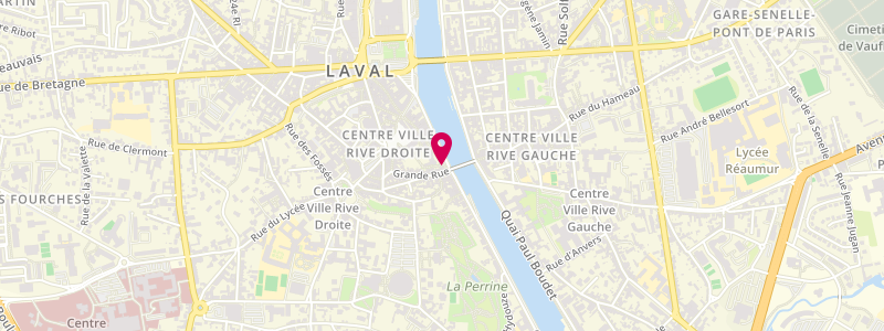 Plan de Le Royal, 80 Rue du Val de Mayenne, 53000 Laval
