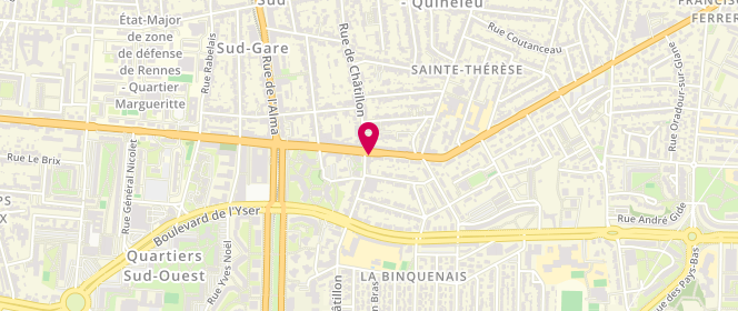 Plan de SNC du Cap Lihou, 2 Boulevard Emile Combes, 35200 Rennes