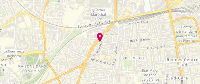 Plan de La Madeleine, 154 Rue de Nantes, 35000 Rennes