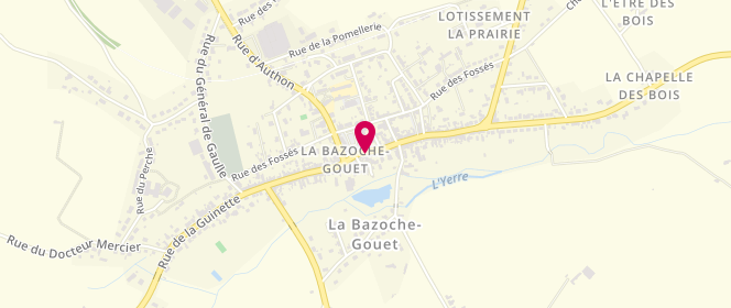 Plan de Le Bar'baz, 12 Rue du Général Leclerc, 28330 La Bazoche-Gouet