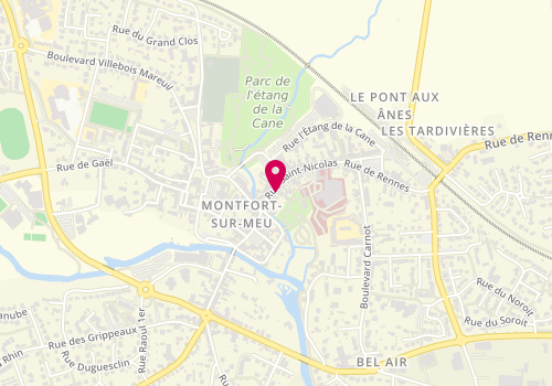 Plan de Mag Presse, 9 Rue Saint-Nicolas, 35160 Montfort-sur-Meu