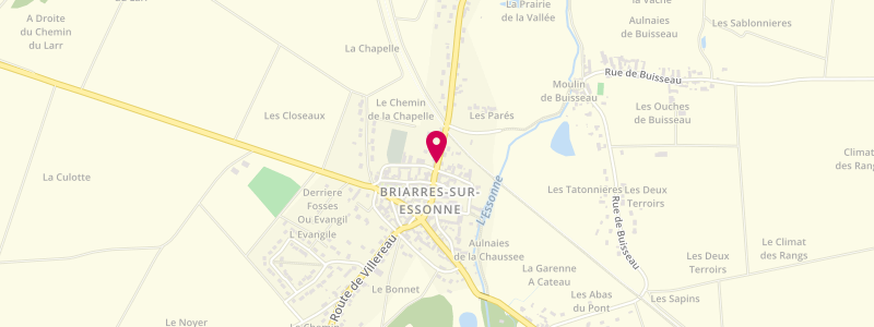 Plan de Le Relais Briarrois, 173 Rue de la Gare, 45390 Briarres-sur-Essonne