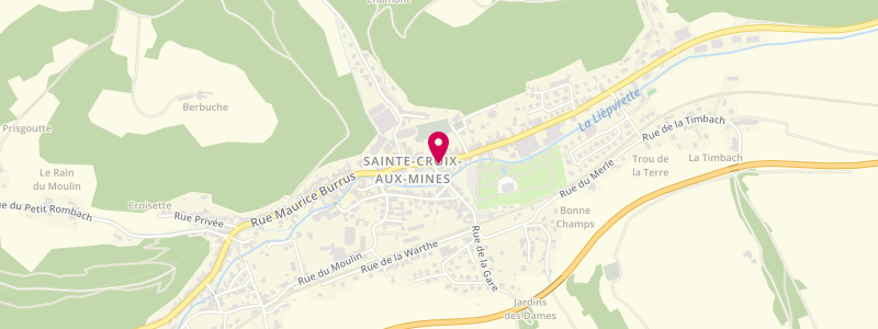 Plan de Tabac Journaux Jacquot, 33 Rue Maurice Burrus, 68160 Sainte-Croix-aux-Mines