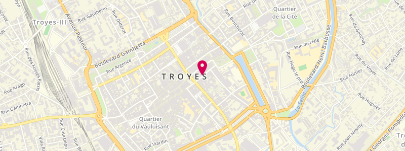Plan de MP Troyes, 32 Rue Emile Zola, 10000 Troyes