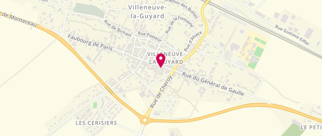 Plan de Le Narval, 17 Grande Rue, 89340 Villeneuve-la-Guyard