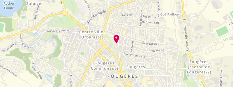 Plan de Ker Isa Presse, 29 Rue des Feuteries, 35300 Fougères