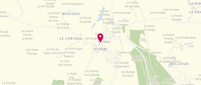 Plan de Bouhourd Gilet Nellly, 5 Rue Principale, 53250 Le Ham