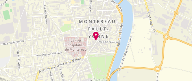 Plan de Le carré d'As, 74 Rue Jean Jaurès, 77130 Montereau-Fault-Yonne