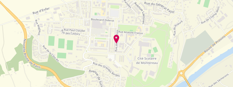 Plan de Presse du Lycee, 18 Rue des Chesnois, 77130 Montereau-Fault-Yonne