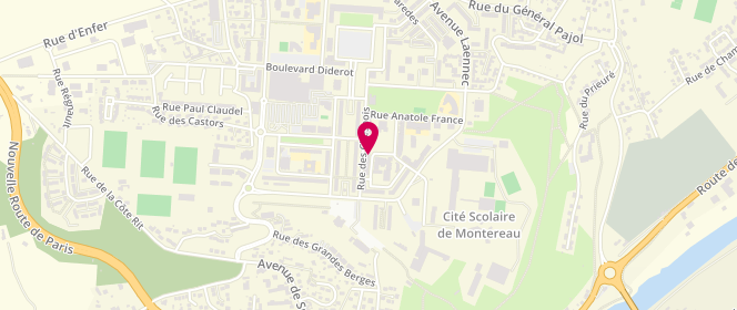 Plan de Tabac Presse du lycée, 18 Rue des Chesnois, 77130 Montereau-Fault-Yonne