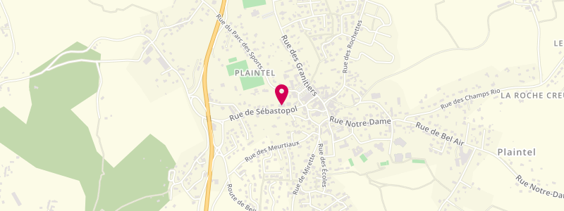 Plan de Le Live Kfe, 174 Rue de Sébastopol, 22940 Plaintel
