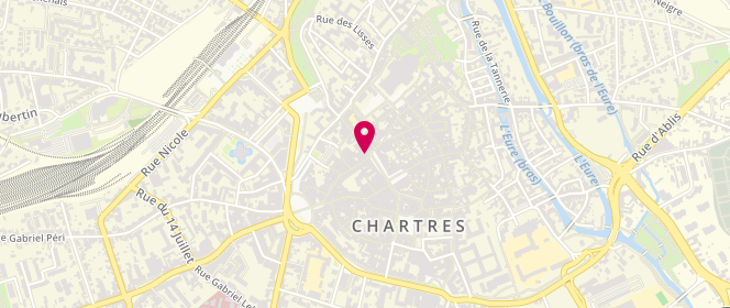 Plan de La Civette, 1 Rue Sainte-Même, 28000 Chartres