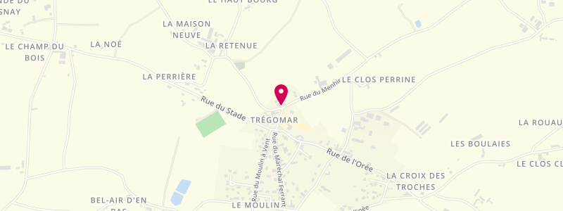 Plan de Chez Steph, 3 Route Menhir Trégomar, 22400 Lamballe