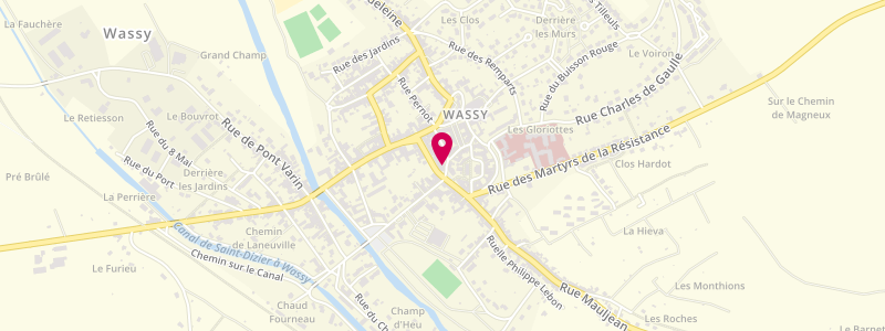 Plan de C&C, 30 Rue du Général Gresley, 52130 Wassy
