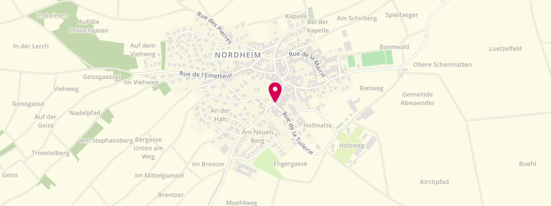 Plan de HEYDMANN Murielle, 11 Route des Nobles, 67520 Nordheim