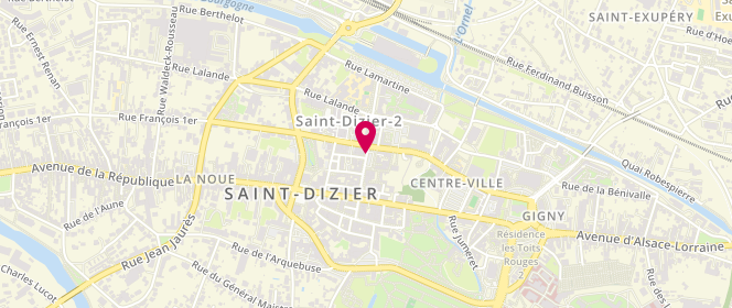 Plan de Le Totem, 43 Rue Emile Giros, 52100 Saint-Dizier