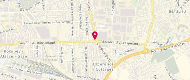 Plan de La Croix de l'Espérance, 111 avenue Aristide Briand, 35400 Saint-Malo