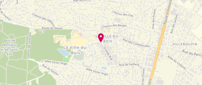 Plan de SNC Norax, 2 Grande Rue, 91620 La Ville-du-Bois