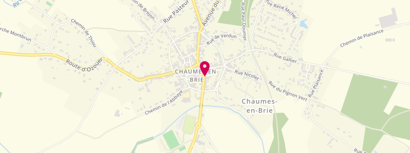 Plan de La Civette, 26 Rue Foix, 77390 Chaumes-en-Brie