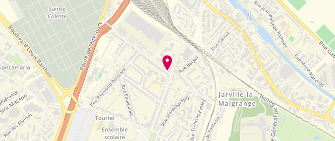 Plan de La Malgrange, 4 Rue Général Leclerc, 54140 Jarville-la-Malgrange