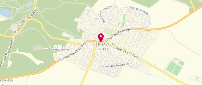 Plan de Les Sports, 10 Bis Place Paul Grimault, 78720 Cernay-la-Ville