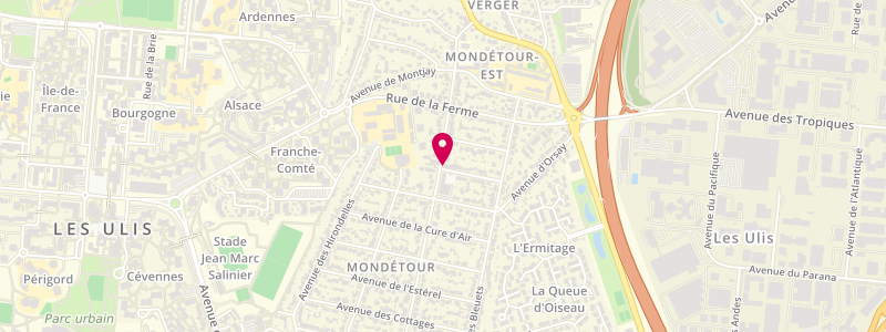 Plan de Brasserie du Marché, 45 Boulevard de Mondétour, 91400 Orsay