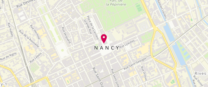 Plan de Le Here, 16 Rue Héré, 54000 Nancy
