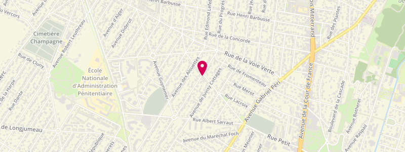 Plan de Le Nemrod, 41 avenue Henri Barbusse, 91260 Juvisy-sur-Orge