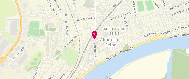 Plan de SOUKSAVAT Henri, 33 Bis Rue du Bac, 94480 Ablon-sur-Seine