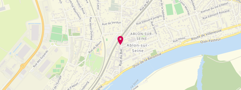 Plan de SOUKSAVAT Henri, 33 Bis Rue du Bac, 94480 Ablon-sur-Seine