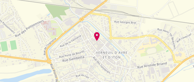 Plan de Bar des Trois Maillets, 73 Rue des 3 Maillets, 27130 Verneuil-sur-Avre