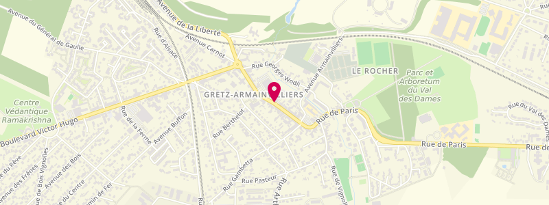 Plan de La Civette, 40 Rue Paris, 77220 Gretz-Armainvilliers