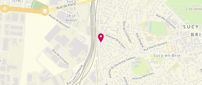 Plan de Le Petit Val, 2 avenue de Bonneuil, 94370 Sucy-en-Brie