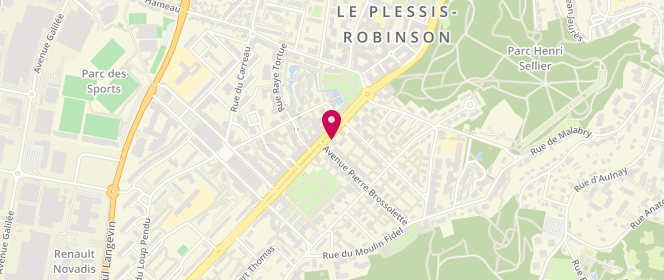 Plan de Mag'presse, 15 Bis avenue Charles de Gaulle, 92350 Le Plessis-Robinson