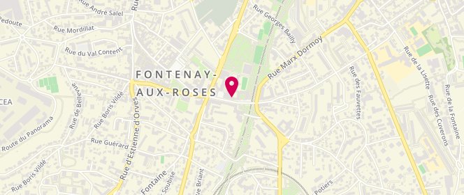Plan de Alpha, 22 Rue Boucicaut, 92260 Fontenay-aux-Roses