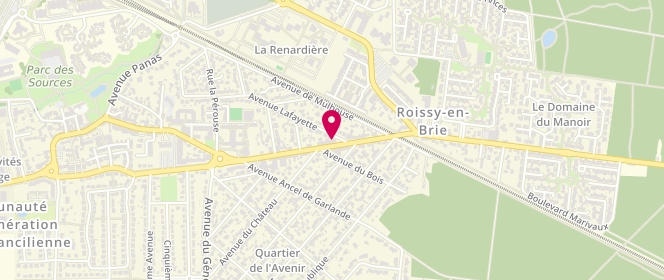Plan de La Tabatière, 29 avenue du Général Leclerc, 77680 Roissy-en-Brie