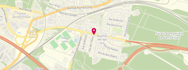 Plan de Le Flore, 49 Boulevard Henri Barbusse, 78210 Saint-Cyr-l'École