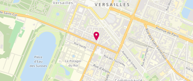 Plan de Le Tan, 28 Rue de Satory, 78000 Versailles