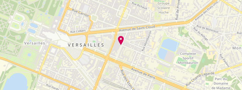 Plan de Le Royal, 1 Rue Georges Clemenceau, 78000 Versailles