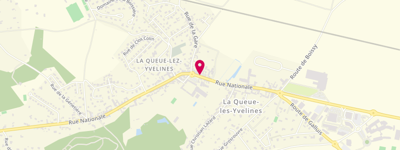 Plan de Le Villageois, 22 Rue Nationale, 78940 La Queue-Lez-Yvelines
